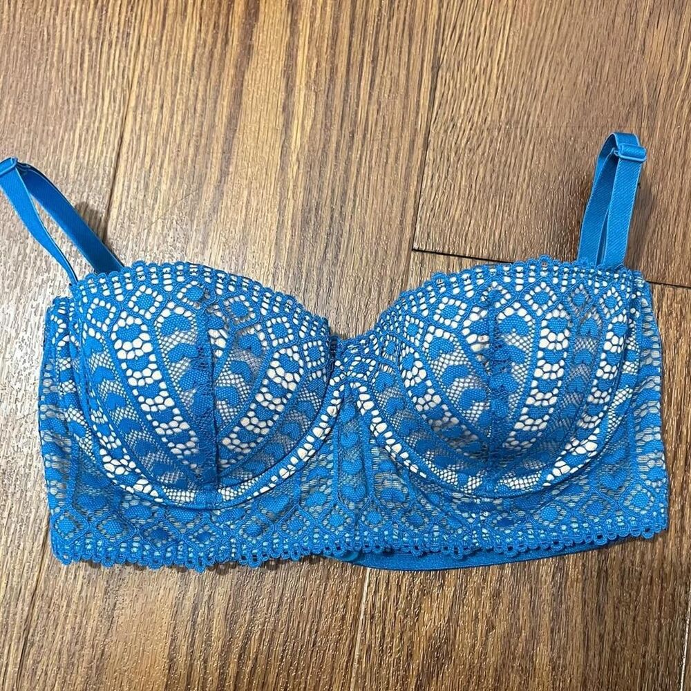 Women's Blue Bra